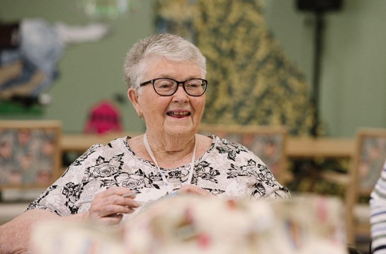 Warrnambool knitting group Opal HealthCare